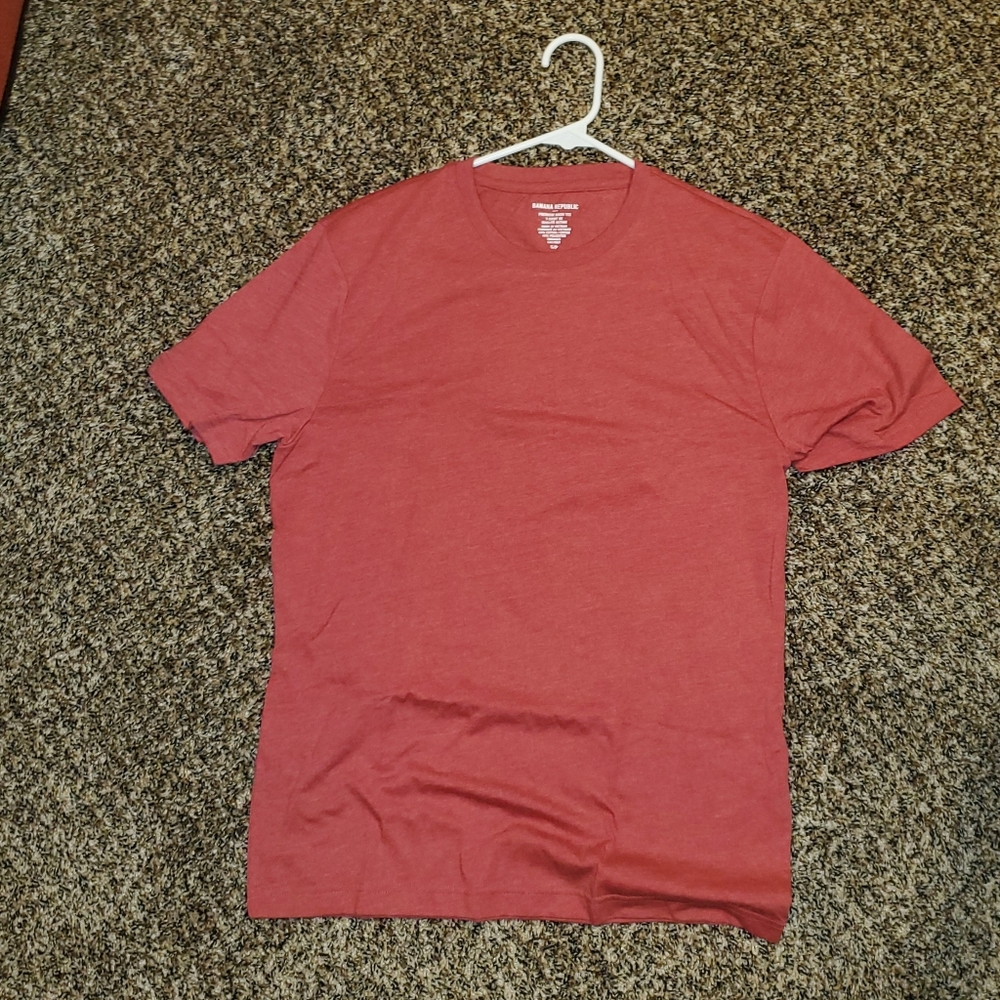 Banana Republic Mens S Red T-Shirt